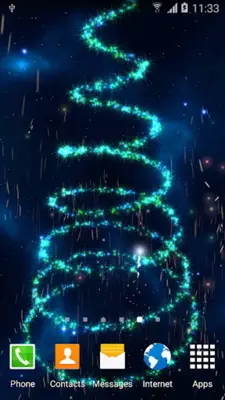 3D Christmas Tree Wallpaper android App screenshot 5